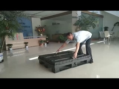 حاوية البلاستيك القابلة للطي لتوفير المساحة والتعبئة والتخزين الصديقة للبيئة