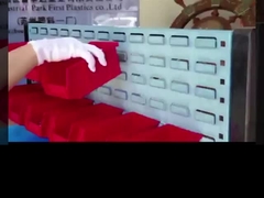 مستودع معلق كومة وعش أجزاء بلاستيكية صناديق بلاستيكية صناديق الفاكهة 225mm