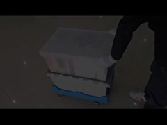 الدولي البلاستيكية خفيفة الوزن تصميم مغطاة ملصقة ناقلة الصندوق منصة البلاستيكية الدولي