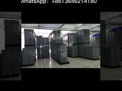 صناديق البلاستيك الكبيرة القابلة للطي للاستخدام في المستودعات والخدمات اللوجستية