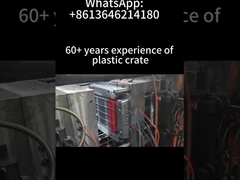 صناديق البلاستيك الثقيلة الخدمات اللوجستية التعبئة صناديق قابلة للطي