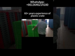 الصندوق البلاستيكي القابل للتراص للسيطرة للسيطرة المرتفعة 600*400*220mm