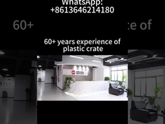 الصين المورد المصنع صناديق بلاستيكية قابلة للطي