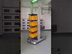 مخزن الصناديق البلاستيكية القابلة للتراص