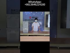 صندوق بلاستيكي متين مع غطاء، قابل للتكديس، صندوق تخزين، صندوق نقل، حاوية بغطاء مرفق