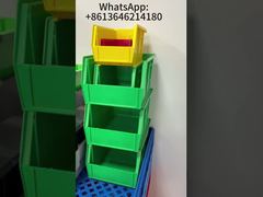 صندوق تخزين الرف الصناعي صندوق تخزين الأجزاء البلاستيكية