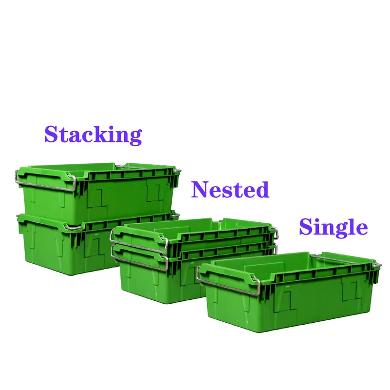 أحدث مدونات الشركة حول How Custom-Sized Stack and Nest Crates Are Revolutionising ANZ Food Logistics？