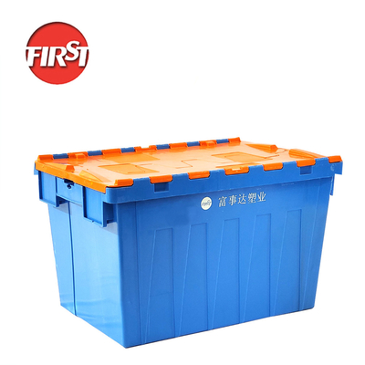 شراء مادة PP Inter Dim 550*370*350mm صندوق صلب مخصص لتخزين مخازن المأكولات البحرية التصنيع عبر الإنترنت