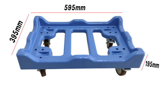 شراء Plastic Dolly Cart Heavy-Duty Smooth Movement Lightweight Efficient Transport التصنيع عبر الإنترنت